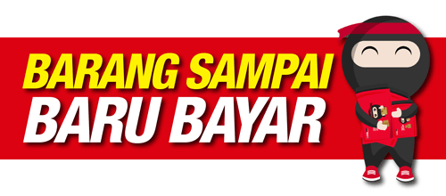 Bayar pada Posmen NINJAVAN bila barang sampai nanti